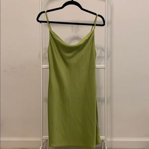 Urban Outfitters Mallory Cowl Neck Slip Dress
